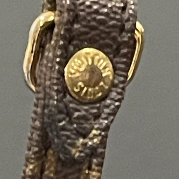 Louis Vuitton Bag Strap with Shoulder Pad in Monogram Coated Canvas (116602-2) - Picture 4 of 4